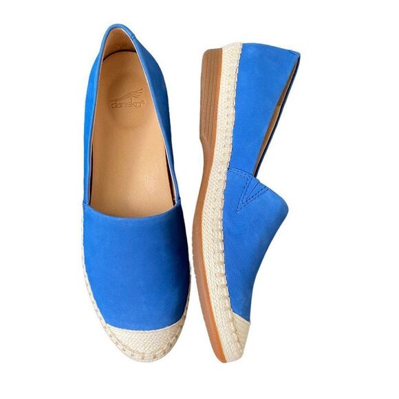 Dansko New Women's Espadrilles Lesley Cobalt size 38 - Picture 5 of 14